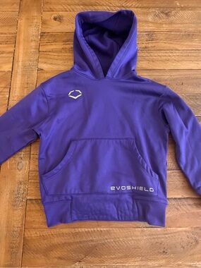 EvoShield Purple Kids Pullover Hoodie